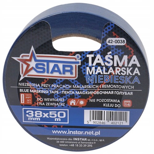 Tasma-malarska-niebieska-maskujaca-wytrzymala-38-mm-x-50-m-STAR-42-0038-Kod-producenta-42-0038.jpeg
